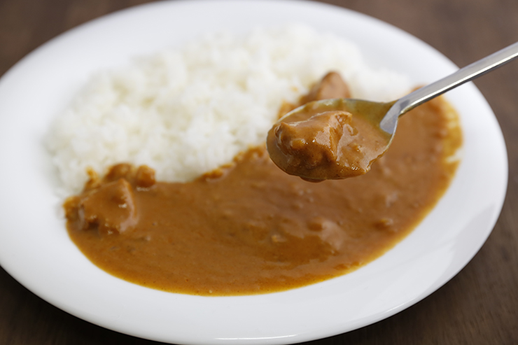 淡路島たまねぎ使用　淡路島牛乳カレーイメージ画像