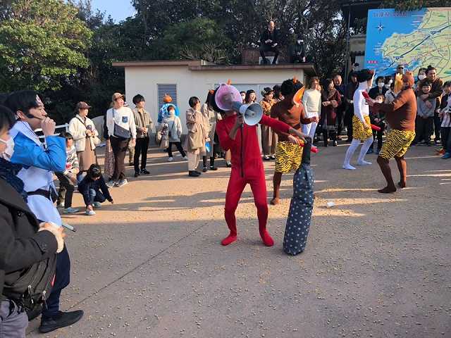 道の駅うずしお鬼退治イベント