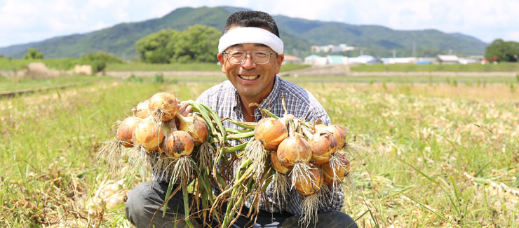 生産者のてっちゃんこと濱田哲司さん